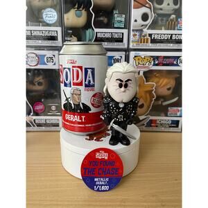 Funko Soda! Geralt Metallic CHASE 1600 Pcs